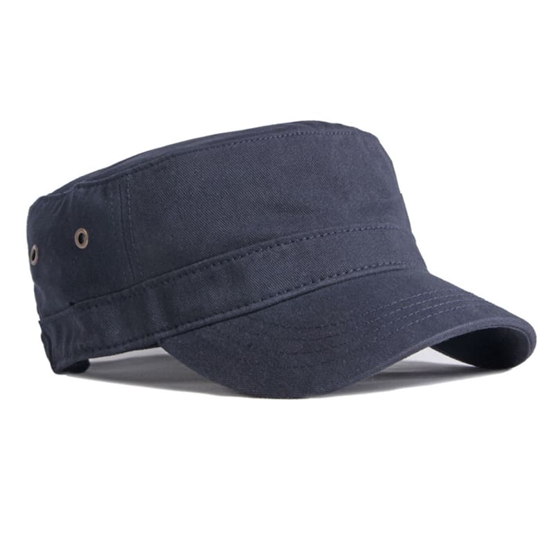 3 Stars Cotton Army Cap – Adjustable Military Style Hat