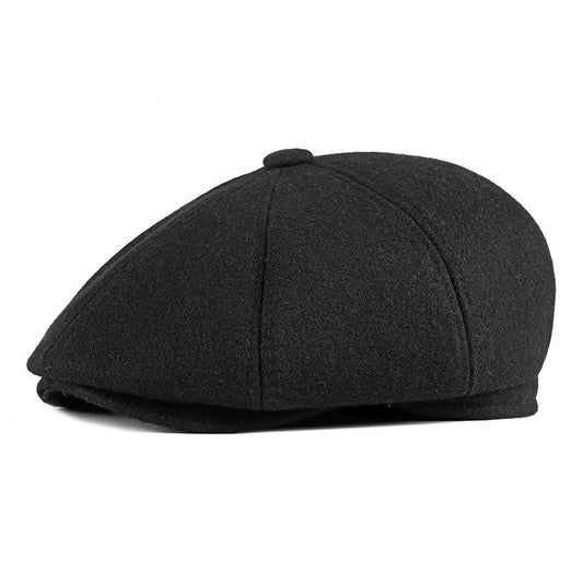 Men's Cap With Warm Ear Protection Beret - Urban Caps 