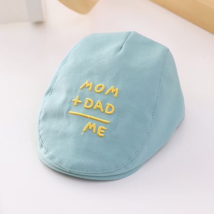 Embroidered English Letters Baby Sunshade Hat - Urban Caps 
