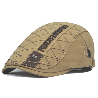 Men’s Retro Cotton Sun Cap – Embroidered Dome Style | Adjustable Fit - Urban Caps 