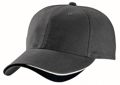Signature Cap – Heavy Brushed Cotton, Contrast Trim, Velcro Fit - Urban Caps 