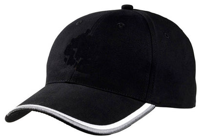 Slipstream Cap – Cotton Twill, Contrast Peak Trim, Velcro Fit - Urban Caps 