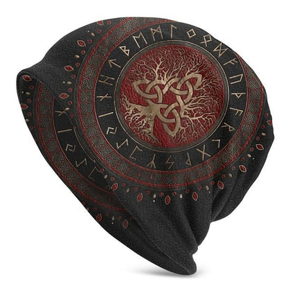 Creative Print Knitted Hat: Fashionable Choice for Men and Women - Urban Caps 