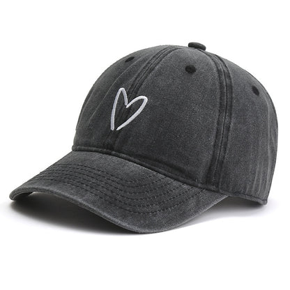 Spring And Summer Fashion Embroidery Love Baseball Hat - Urban Caps 