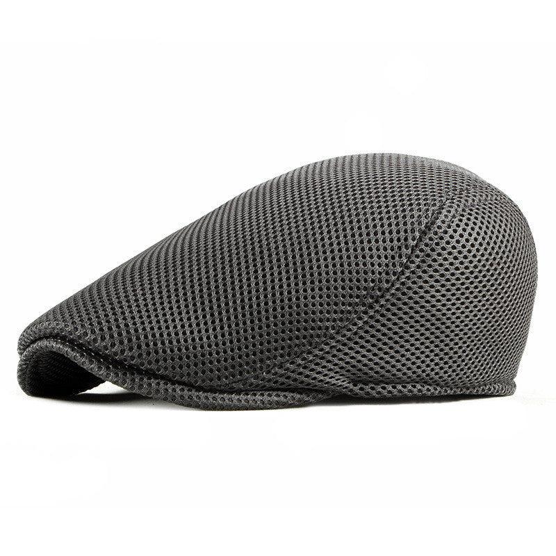 Hollow Mesh Men's Fashion Light Board Simple Cap - Urban Caps 
