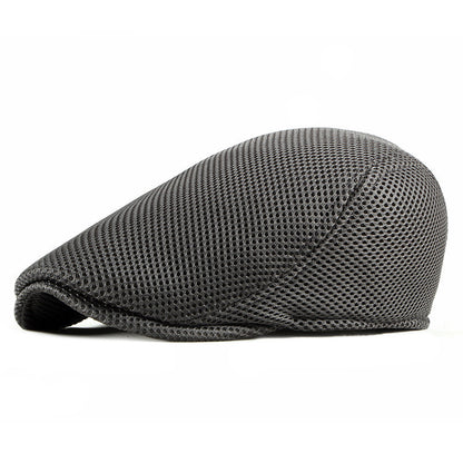 Hollow Mesh Men's Fashion Light Board Simple Cap - Urban Caps 