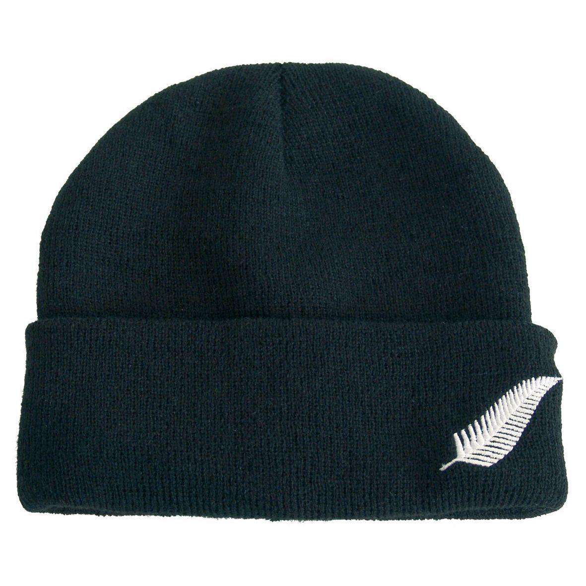 Silver Fern Acrylic Beanie – Unisex Warm Knit Hat | NZ Stock - Urban Caps 