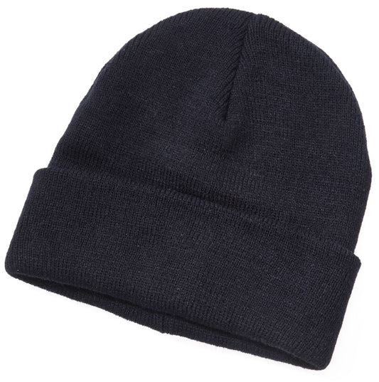 Premium Wool Blend Beanie – Extra Warm Knit with Roll-Up Cuff | One Size Fits Most