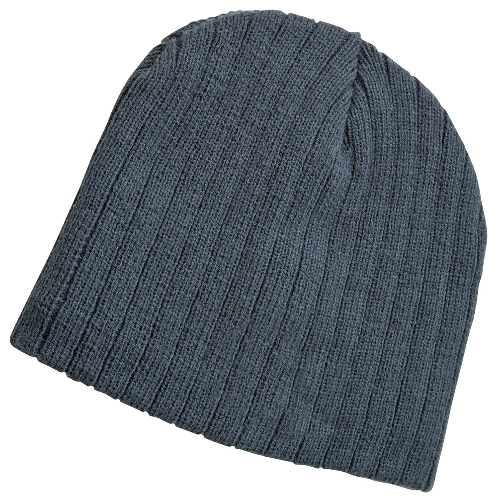 Cable Knit Beanie – Acrylic Knit, Fleece-Lined Brow Band, One Size Fits Most - Urban Caps 