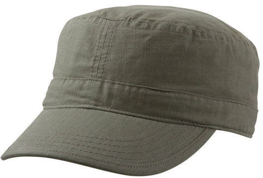 Ripstop Military Cap – Durable Cotton Blend, Velcro Fit - Urban Caps 