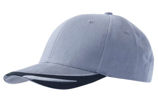 Bolero Cap – Heavy Brushed Cotton, Structured 6-Panel, Adjustable Velcro Fit - Urban Caps 