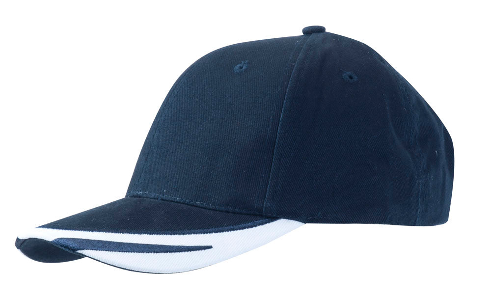 Bolero Cap – Heavy Brushed Cotton, Structured 6-Panel, Adjustable Velcro Fit - Urban Caps 