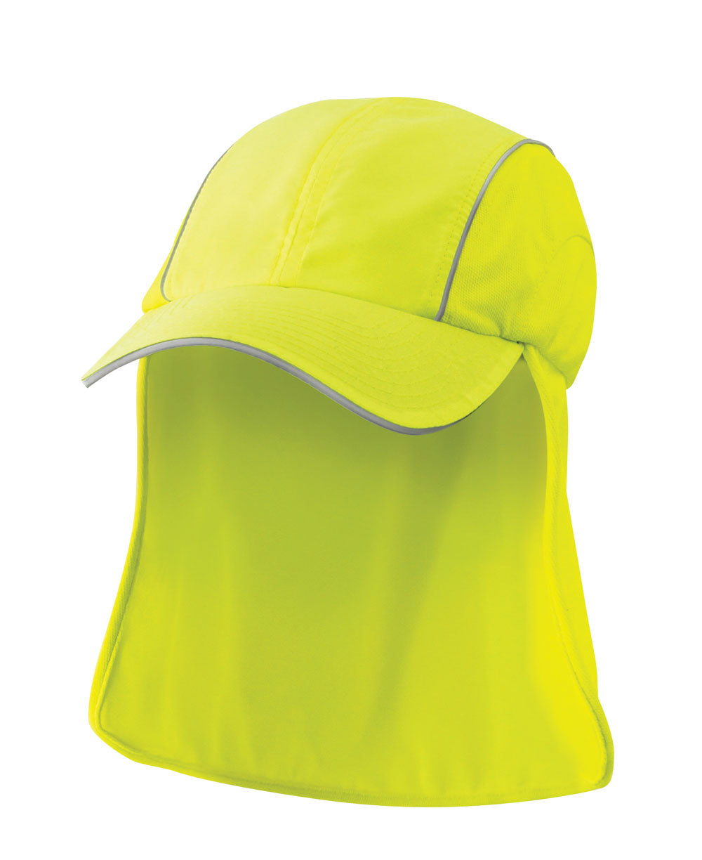 Hi Viz Legionnaire Cap – Reflective, UPF 50+ Sun Protection, Adjustable Fit, AS/NZS 4399 Compliant - Urban Caps 