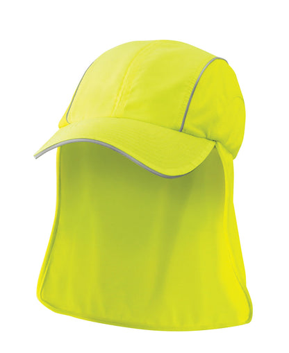 Hi Viz Legionnaire Cap – Reflective, UPF 50+ Sun Protection, Adjustable Fit, AS/NZS 4399 Compliant - Urban Caps 