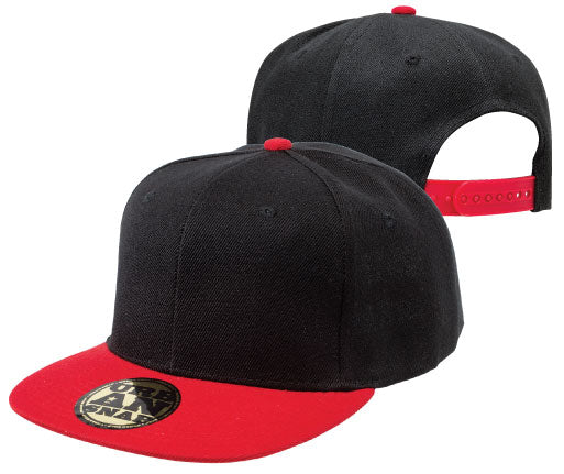 Urban Snapback – Flat Peak Acrylic Cap with Gold Foil Sticker | NZ Stock - Urban Caps 