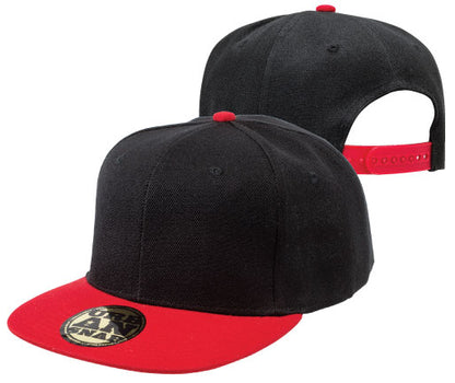 Urban Snapback – Flat Peak Acrylic Cap with Gold Foil Sticker | NZ Stock - Urban Caps 