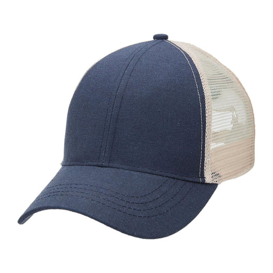 Hemp Trucker Cap – Durable Hemp-Cotton Blend, Structured 6-Panel, Adjustable Snapback - Urban Caps 
