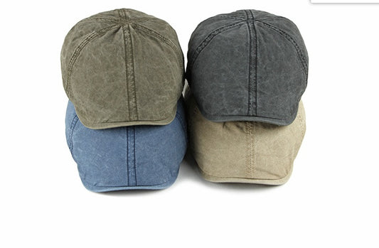 Spring And Summer Beret Men's Casual British Retro Simple Trend - Urban Caps 