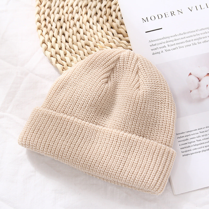 Trendy Dome Autumn And Winter Knitted Woolen Hat - Urban Caps 