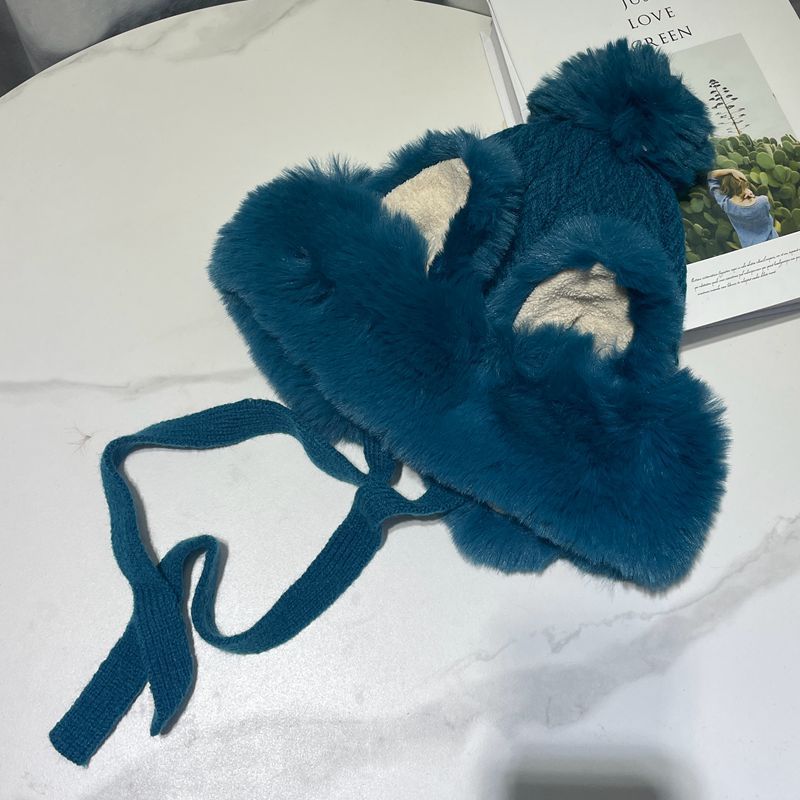 Fashion Thickened Plush Woolen Hat Women - Urban Caps 