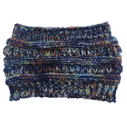 Knitted ponytail wool headband - Urban Caps 