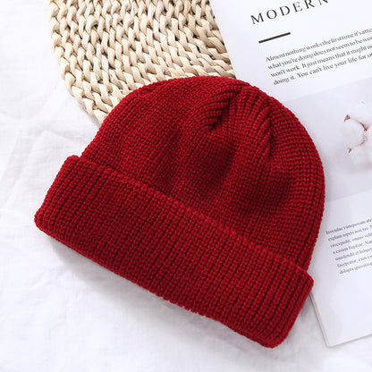 Trendy Dome Autumn And Winter Knitted Woolen Hat - Urban Caps 