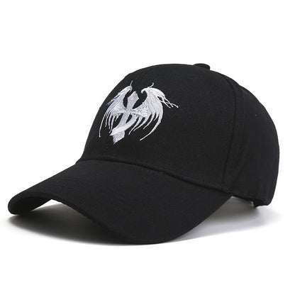 Men Sun-Proof Baseball Hat Sunshade Embroidery Eagle