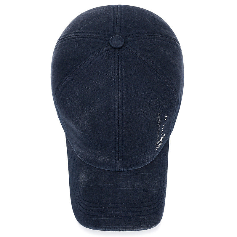 Washed Distressed Baseball Cap Men's Sun-shade - Urban Caps 