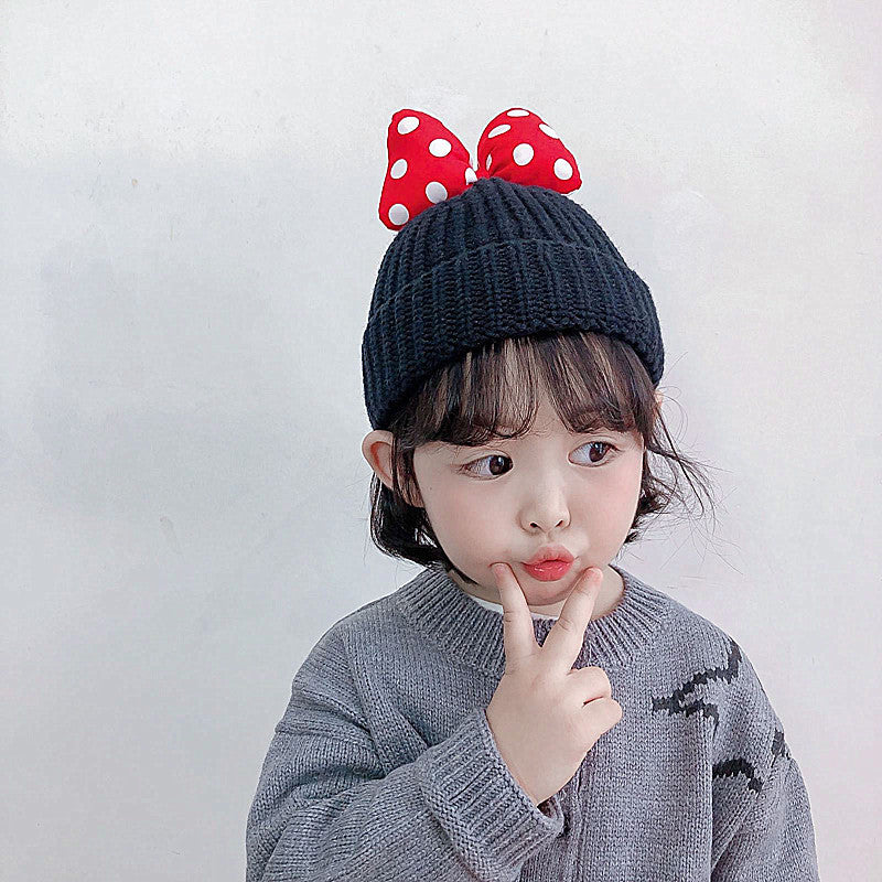 Children's Hat Korean Princess Cute Bow - Urban Caps 