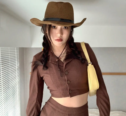 Western Cowboy Hat Summer Woven Cool Hat - Urban Caps 