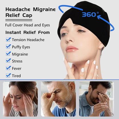 Ice Compress Headache Eye Mask: Soothing Relief for Migraines and Stress - Urban Caps 