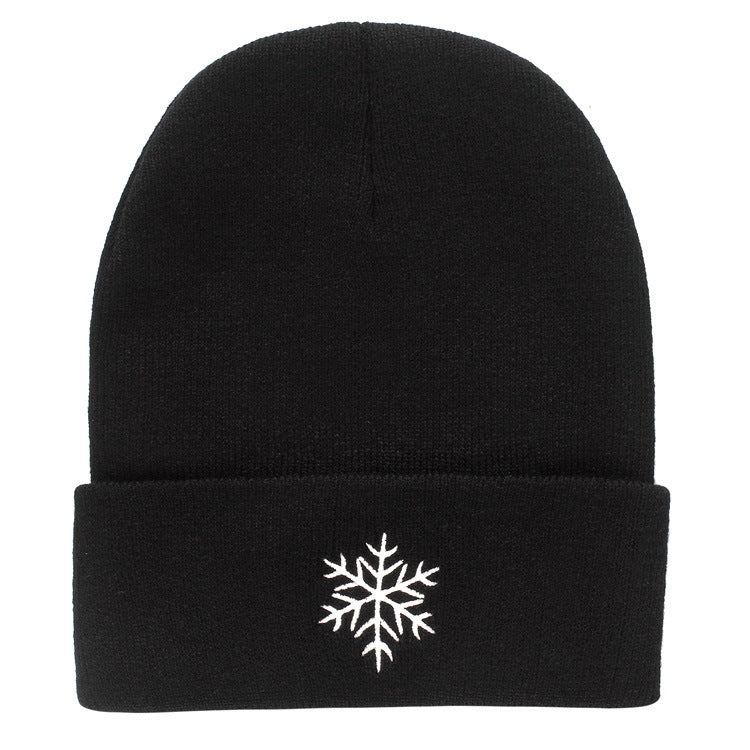 Fashion Fashionmonger Hip Hop Woolen Cap Creative Weather Embroidery Knitted Hat - Urban Caps 