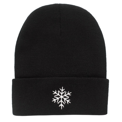 Fashion Fashionmonger Hip Hop Woolen Cap Creative Weather Embroidery Knitted Hat - Urban Caps 