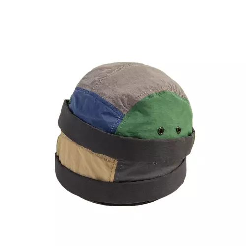 Five-Panel Multicolor Docker Cap - Urban Caps