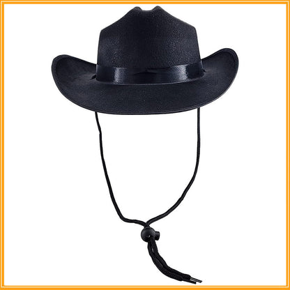 Western Cowboy Hat Ribbon Series String Clip - Urban Caps 