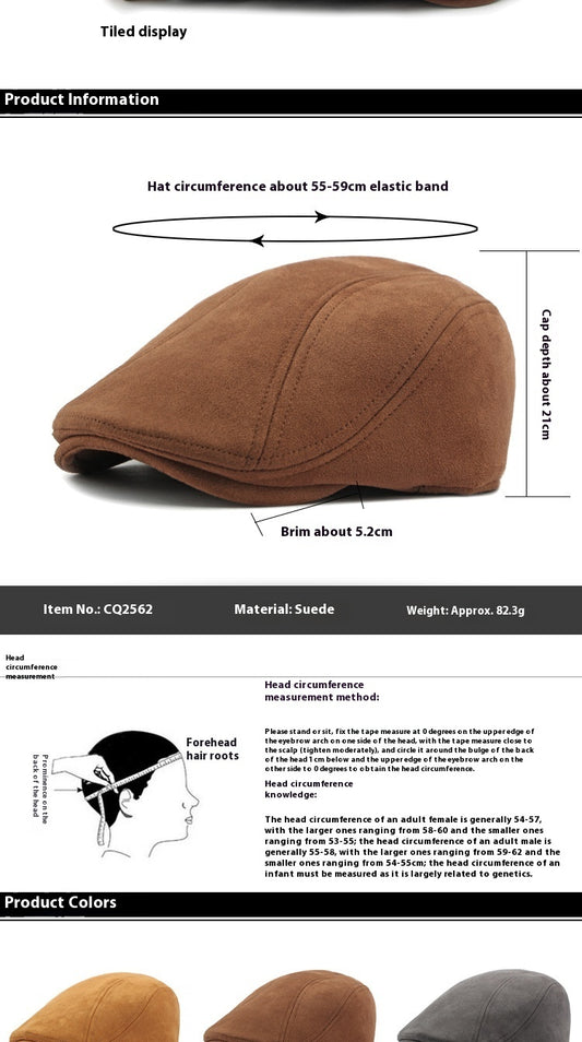 Retro Suede Dome Hat – Unisex Soft-Crown Cap - Urban Caps 