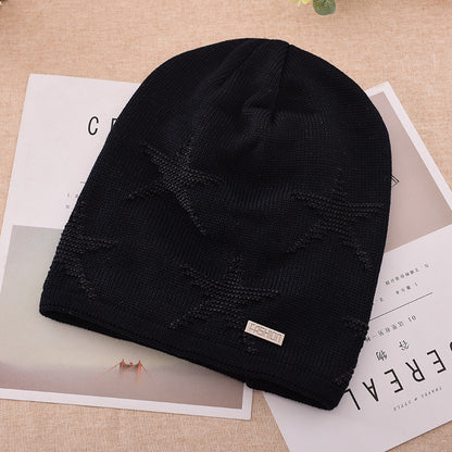 Men's Fashion Knitted Woolen Cap: Stylish and Warm for Outdoor Adventures - Urban Caps 