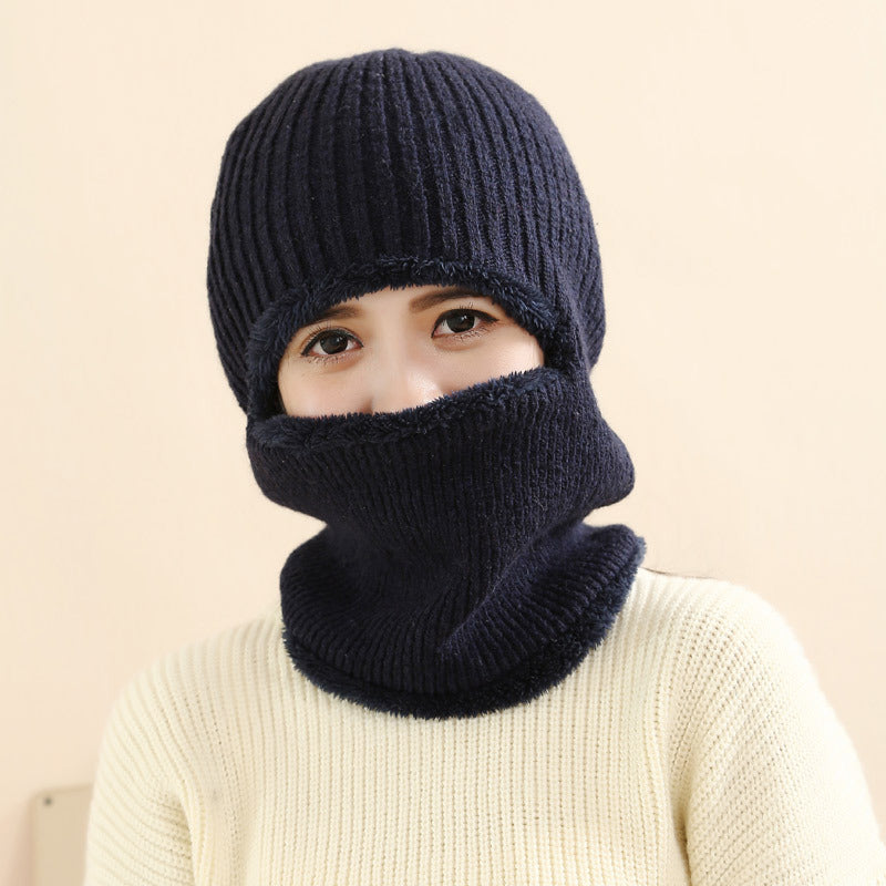 Thickened warm knitted woolen hat - Urban Caps 