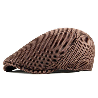 Hollow Mesh Men's Fashion Light Board Simple Cap - Urban Caps 