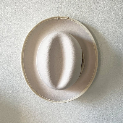 High-grade Fabric Handmade Feather Felt Cap Men's Hamburger Hatband Lining - Urban Caps 