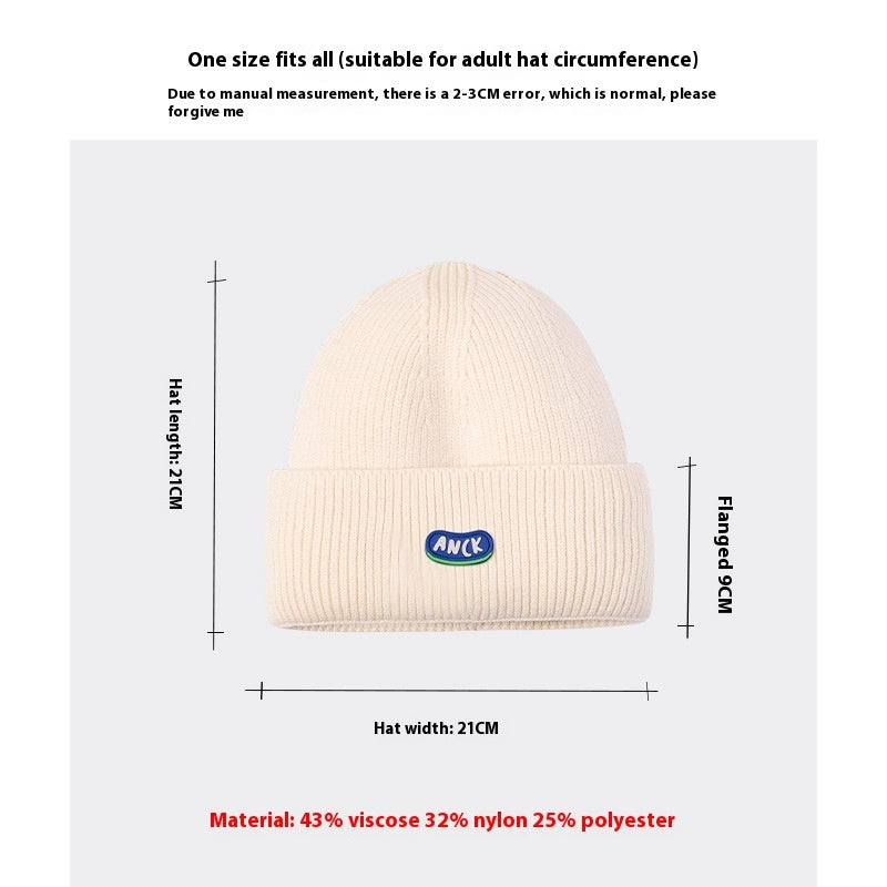 Beige Woolen Cap Women's Hat Ins - Urban Caps 