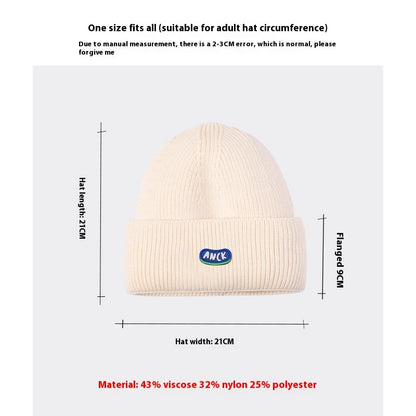 Beige Woolen Cap Women's Hat Ins - Urban Caps 