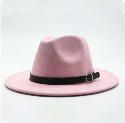 Wool jazz hat, men's and women's couple, hat, flat hat - Urban Caps 