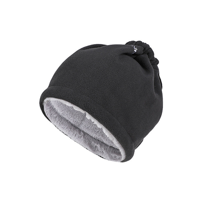 Outdoor Plush Bib Cold Proof And Warm Wool Hat Wind Proof And Fashionable - Urban Caps 