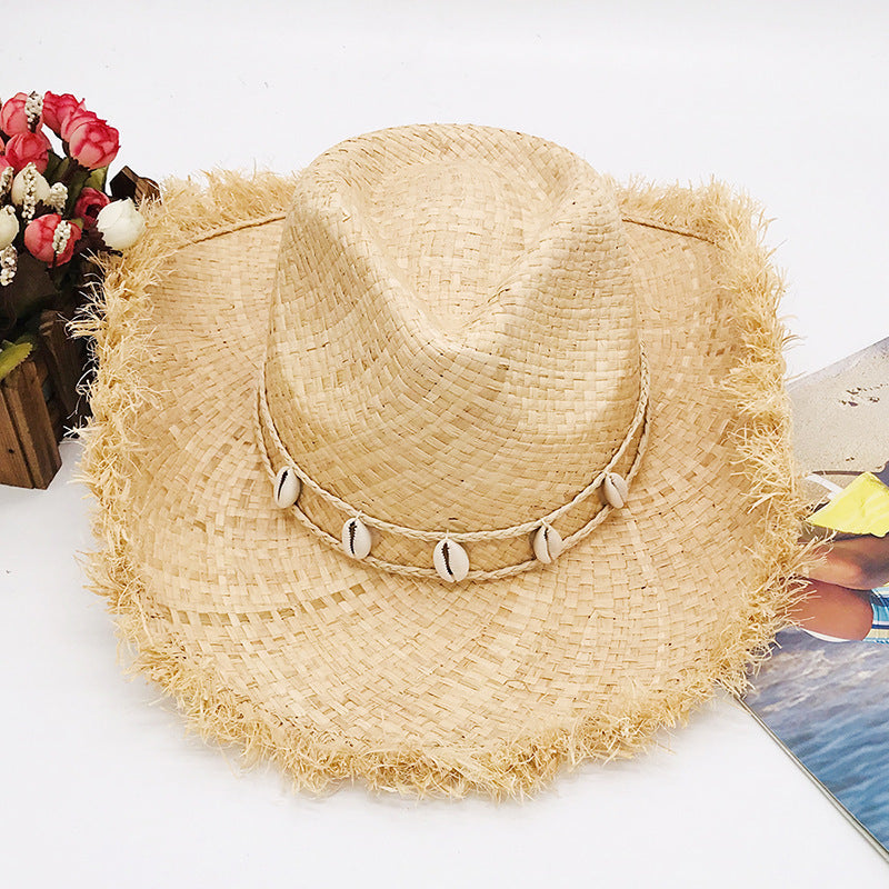 Western Cowboy Hat Beach Shading Sunscreen - Urban Caps 