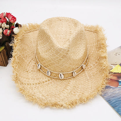 Western Cowboy Hat Beach Shading Sunscreen - Urban Caps 