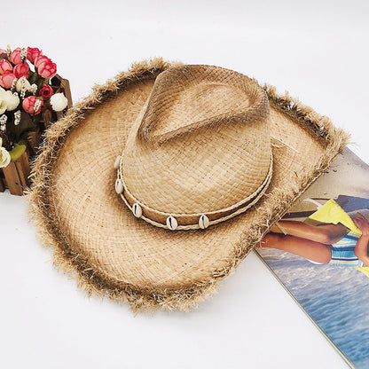 Western Cowboy Hat Beach Shading Sunscreen - Urban Caps 