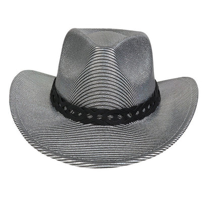 Pearlescent Cowboy Hat Ball Party Topper Performance Props Cap - Urban Caps 