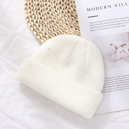 Trendy Dome Autumn And Winter Knitted Woolen Hat - Urban Caps 