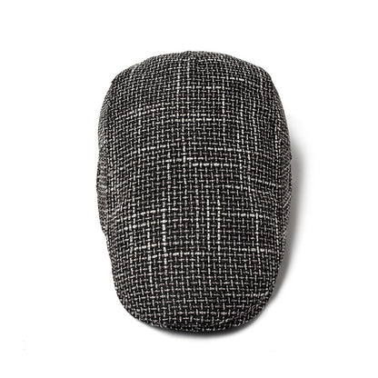 Men's Breathable Retro Casual Cotton And Linen Beret - Urban Caps 